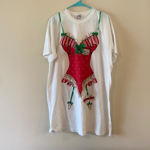 Sensual Teeze Christmas lingerie shirt - Picture 1 of 8